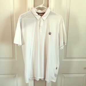 Men’s XL White Volcom Polo